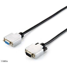 Equip 118850 VGA hosszabbítókábel HD15 apa/anya, duplán árnyékolt, 1.8m (118850) kábel és adapter
