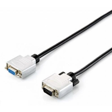 Equip 118855 Monitor hosszabbítókábel kábel 15m - Fekete audió/videó kellék, kábel és adapter