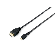 Equip 119309 HDMI - MicroHDMI kábel 1.4, apa/apa, 1m (119309) kábel és adapter