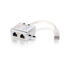 Equip 127603 hálózati elosztó Fémes, Fehér (127603) kábel és adapter