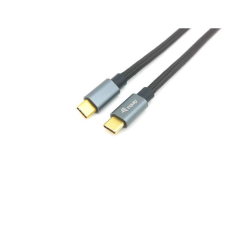 Equip 128353 USB-C - USB-C kábel 0.5m fekete-szürke (equip128353) kábel és adapter