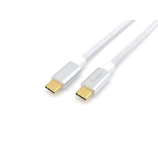 Equip 128355 USB-C - USB-C kábel 0.5m fehér (equip128355) kábel és adapter