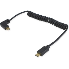 Equip 128889 USB kábel 1 M USB 2.0 USB C Fekete (128889) kábel és adapter