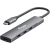 Equip 128963 hálózati csatlakozó USB 3.2 Gen 1 (3.1 Gen 1) Type-C 5000 Mbit/s Fekete, Ezüst (128963)