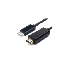 Equip 133466 USB-C -> HDMI kábel apa/apa 1.8m - Fekete kábel és adapter