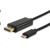 Equip 133467 USB Type-C -> DisplayPort kábel 1,8m (133467) - Adatkábel
