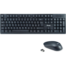 Equip 245223 billentyűzet Egér mellékelve Vezeték nélküli RF QWERTY Olasz Fekete (245223) billentyűzet