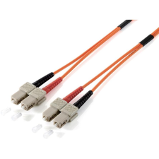 Equip 253336 száloptikás kábel 10 M SC OS2 Sárga (253336) kábel és adapter