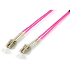 Equip 255519 száloptikás kábel 0,5 M LC OM4 Ibolya (255519) kábel és adapter