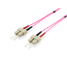 Equip 255525 optikai patch kábel SC Duplex 5m - Ibolya kábel és adapter