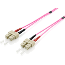 Equip 255529 száloptikás kábel 0,5 M SC OM4 Ibolya (255529) kábel és adapter
