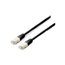 Equip 605690 hálózati kábel Fekete 1 M Cat6a S/FTP (S-STP) (605690) kábel és adapter