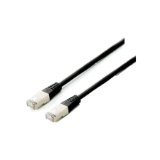 Equip 605698 hálózati kábel Fekete 15 M Cat6a S/FTP (S-STP) (605698) kábel és adapter