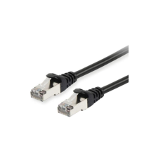 Equip 606108 hálózati kábel Fekete 10 M Cat6a S/FTP (S-STP) (606108) kábel és adapter