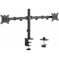 Equip 650157 dual asztali monitortartó 17"-32" 2x9kg fekete (Equip 650157) tv állvány és fali konzol