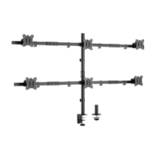 Equip 650160 asztali TV konzol 81,3 cm (32") Fekete tv állvány és fali konzol
