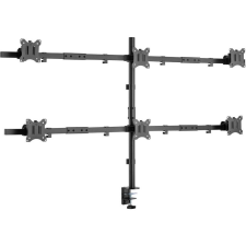 Equip 650160 asztali TV konzol 81,3 cm (32") Fekete (650160) tv állvány és fali konzol