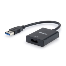 Equip Átalakító - 133385 (USB-A3.0 to HDMI, fekete) kábel és adapter