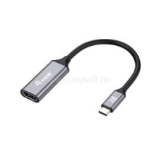 Equip Átalakító - 133491 (USB-C to HDMI2.0, 4K/60Hz, szürke) (EQUIP_133491) kábel és adapter