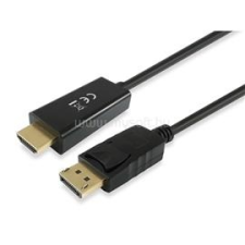 Equip Átalakító Kábel - 119392 (DisplayPort - HDMI kábel, apa/apa, 5m) (EQUIP_119392) kábel és adapter
