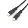 Equip Átalakító Kábel - 128887 (USB-C2.0 to USB-C, apa/apa, fekete, 2m) (EQUIP_128887)