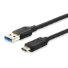 Equip Átalakító kábel, USB-C-USB 3.2, 1m, EQUIP