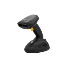 Equip EQuip Wireless 2D Barcode Scanner Long Distance with Stand Vonalkódolvasó Black vonalkódolvasó