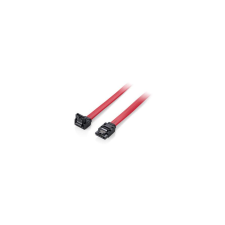 Equip Flachkabel SATA 6Gbps 1.00m 1x unten gewinkelt Polybeutel (111903) kábel és adapter