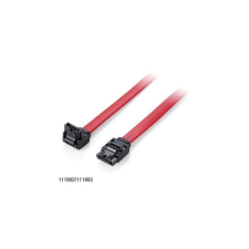 Equip Kábel - 111902 (SATA3 kábel, Max.: 6Gb/s, L alak, 0,5m) kábel és adapter