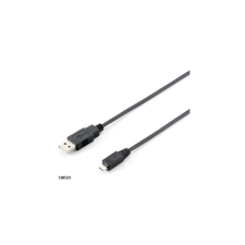 Equip Kábel - 128523 (USB2.0, A-microB kábel, apa/apa, 1,8m) kábel és adapter