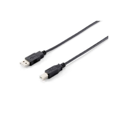 Equip Kábel USB 2.0 A-B nyomtató kábel Equip 128860 1,8m kábel és adapter