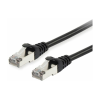 Equip Patchkabel Cat6   S/FTP 2xRJ45 0.15m schwarz (615591)