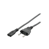 Equip - piskóta tápkábel CB-8 1,8m fekete - 112160