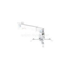 Equip Projektor Mennyzeti/Fali konzol - 650703 (dönthető, állítható magasság, Max.:20kg, fehér) (EQUIP_650703) tv állvány és fali konzol