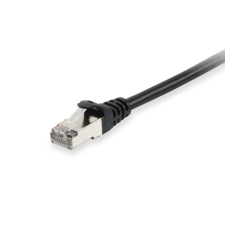 Equip S/FTP CAT6 Patch kábel 10m - Fekete kábel és adapter