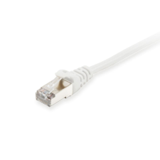 Equip S/FTP CAT6a Patch kábel 3m - Fehér kábel és adapter