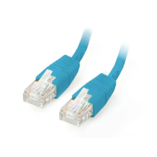 Equip U/UTP Cat6 lapos patch kábel 5.0m kék kábel és adapter