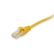 Equip U/UTP CAT6 Patch kábel 1.5m - Sárga kábel és adapter