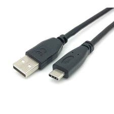 Equip USB-C 2.0 to USB-A cable 2m Black kábel és adapter