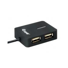 Equip USB elosztó-HUB, 4 port, USB 2.0, EQUIP "Life" kábel és adapter