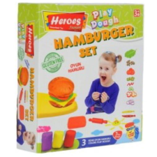 ER Toys Play-Dough: Heroes Hamburger gyurma szett 7db-os gyurma