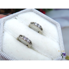  Era XP beby fülbevaló pici kövekkel-rodium fülbevaló