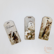  Erdei állatos biléták dekorációs kellék