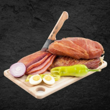 Erdei Füstölt Darabolt Comb kb. 1,5 kg sütés és főzés
