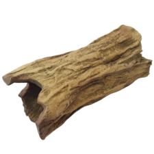  Érdes tetős fatuskó, dekoráció L - 6x7,5 cm akvárium dekoráció