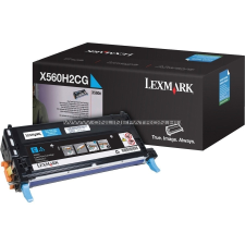 Eredeti Lexmark X560 High Toner Cyan 10K (Eredeti) X560H2CG nyomtatópatron & toner