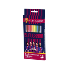 Ergonomikus háromszög alakú színezőceruza 12db FC BARCELONA, FC-214, 312018005 színes ceruza