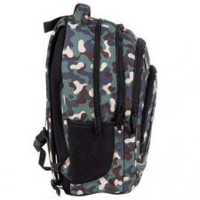  Ergonomikus iskolatáska, BackUP, 4 rekesz, álcázó modell PLB4A97 iskolatáska