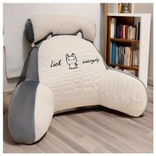  Ergonómikus olvasópárna szürke 80x60 KT76339580 lakástextília