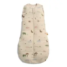 Ergopouch ERGOPOUCH Pólya és hálózsák 2 az 1-ben Cocoon Savannah 0-3 hó, 3-6 kg, 2,5 tog hálózsák, pizsama